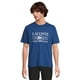 thumbnail image 1 of Camiseta Lacoste para hombre, cuello redondo, corte clásico, azul francés, 1 of 4