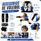 thumbnail image 3 of Set Voleibol 4 Piezas Rodilleras Mangas Cintillo Y Bolsa, 3 of 3