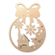 thumbnail image 1 of Figura decorativa -adorno decorativo para el arbol - casa de nieve, 1 of 3