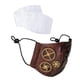 thumbnail image 4 of Steampunk Face Mask Disfraz Halloween Mascarilla Gótica Reutilizable, 4 of 5
