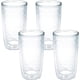 thumbnail image 1 of Tervis Clear Colorful Tabletop Made in USA Double-Walled Insulated Tumbler, 16 oz, 4-Pack, 1 of 3