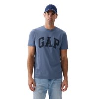Camiseta Gap Para Hombre De Jersey Suave Con Logo, Bainbridge Blue, Talla L