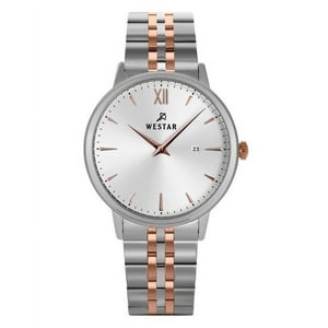 Reloj Westar Profile Stainless Steel Silver Dial Quartz 50215Spn607 Men'S Watch