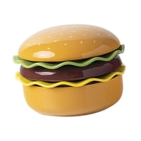 Bothyi - Juego De Vajilla De Cerámica De 5 Piezas Con Cuencos Para Sopa, Regalo Moderno Para Inauguración De La Casa, Forma De Hamburguesa