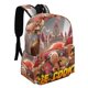 thumbnail image 2 of Cookie Run-theme Backpack, Campus style schoolbag Bookbag with Adjustable Shoulder Straps And Large Zip Compartment, Unisex Travel Bags.42x30x15cm, 2 of 6