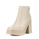thumbnail image 5 of Botin Beige Casual Mujer Weide CZY572, 5 of 8