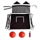 thumbnail image 4 of Mini Trampolín, Aro De Baloncesto, Regalo Para Amantes Del Baloncesto, Accesorio De Trampolín, 2 Bolas, 4 of 4