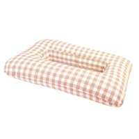 Magideal - Cojín De Pieridad De La Oreja, Orificio Para La Oreja Con Cubierta De Almohada Extraíble, Cómodas Almohadas Para Dormir Laterales Para Usar Auriculare Marrón