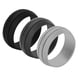 thumbnail image 1 of 3 Piezas De Goma Para Hombre De Silicona Banda De Boda Gimnasio Deporte Joyería, 1 of 3