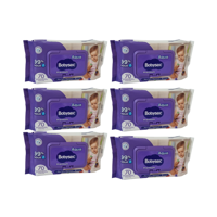 Pack 6 Toallitas Húmedas Babysec Hipoalergénicas Aloe Vera 70 Unidades C/U, 420 Toallitas,