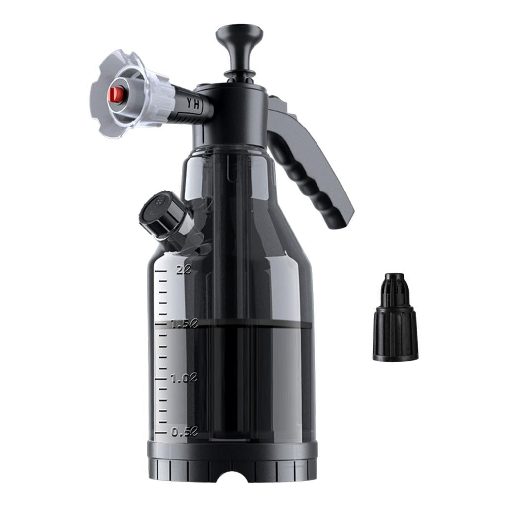 Magideal - Regadera De Espuma Pulverizador De Espuma Manual 2l Pulverizador De Jabón De Mano Portátil Botella Pulverizador De Espuma A Presión Bomba De Lavado De