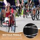 thumbnail image 4 of Uxcell 2 Paquete de Pivotes de Bicicleta de Aleación de Aluminio Antideslizantes Ajuste de 3/8 pulgadas con Línea Delgada Negro Oscuro, 4 of 7