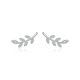 thumbnail image 1 of Aros Plata Mujer Hojas Olivo, 1 of 3