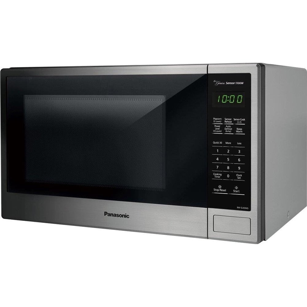 Horno Microondas Panasonic Nn-su696s De 37 L, Acero Inoxidable, 1100 W