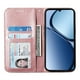 thumbnail image 3 of Funda Flip FOXDOCK para Xiaomi Poco C71 4G , Estilo Billetera con Diseño Rombo, Correa de Mano y Soporte, Uso Diario, 3 of 6