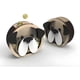 thumbnail image 1 of Alcancía de madera perrito personalizada, 1 of 2