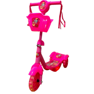 Genérico - Scooter Musical Con Luz Rosado