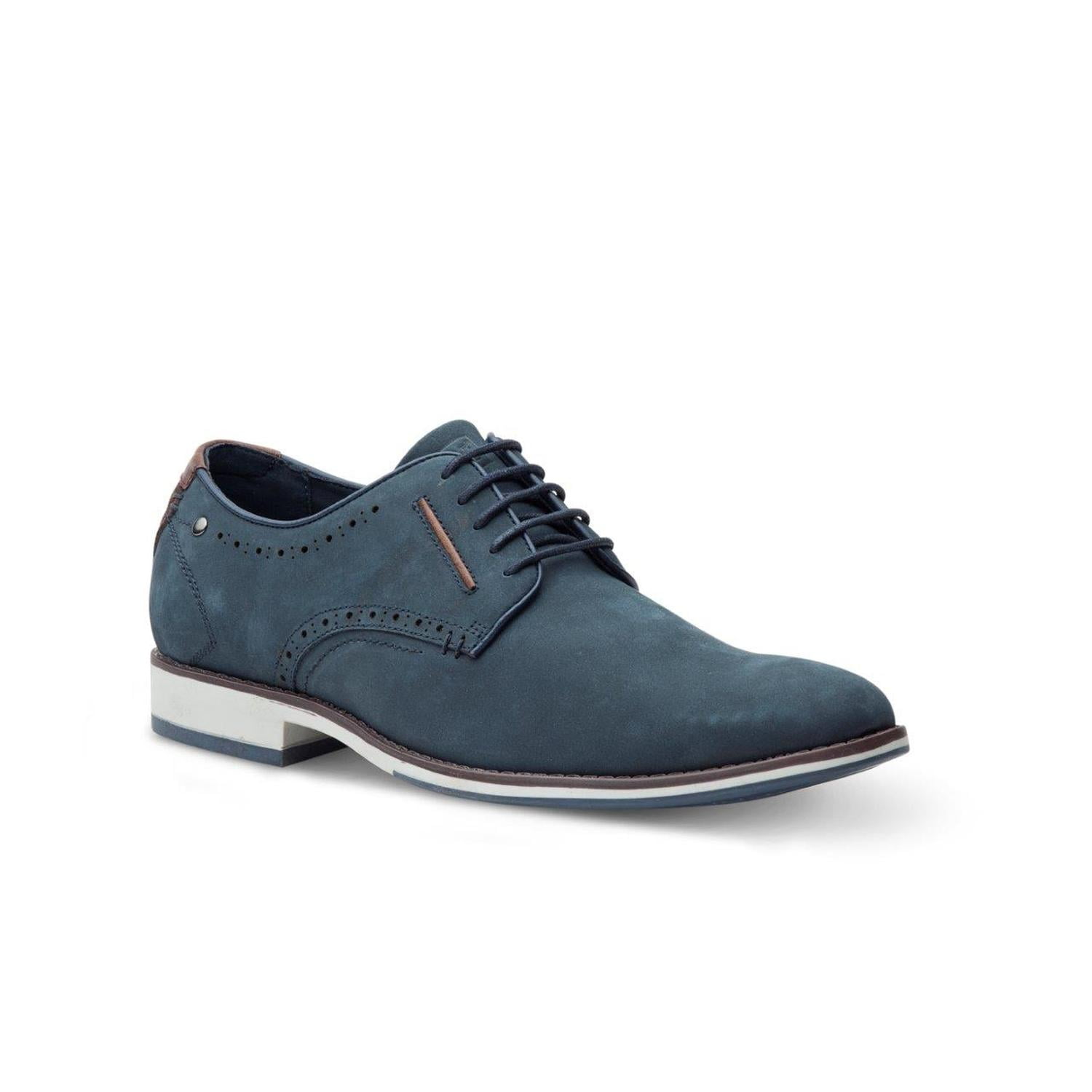 Zapato Formal Casual Hombre Cuero Nantes-0-68 Cardinale Azul 40