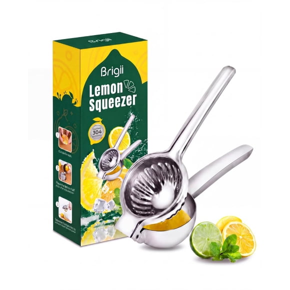 Exprimidor Brigii de Limón de Acero Inoxidable 0,4 kg