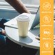 thumbnail image 5 of Juego de 80 tazas de café desechables Earth's Natural de 12 onzas con tapas, 5 of 6