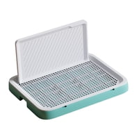 Ioensy - Inodoro Para Perros Desmontable Reutilizable Orinal Para Perros Bandeja Para Cachorros Pequeños Animales Interior Grande Verde