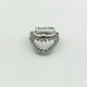 thumbnail image 2 of Lip Design Big Mouth With Sharp Teeth Alloy Ring Gothic Trendy Ring Punk Hip Hop Rock Accessories, 2 of 4