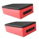 thumbnail image 4 of Almohadilla De Levantamiento De Pesas Silence Deadlift Para Entrenamiento De Levantamiento De Pesas Para Hombres, Color Rojo Y Negro, 4 of 5