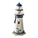 thumbnail image 4 of Adorno de madera con forma de faro de playa, decoración para fiestas, accesorio de fotografía, escultura de figura de faro para escritorio de gabinete Ave marina, 4 of 5