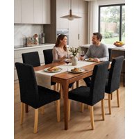 Mylhogar - Set De 6 Fundas Para Sillas Estampado Botanico