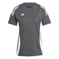 Camiseta Adidas Tiro 24 Team Mid Para Mujer, Color Gris Y Blanco (L)