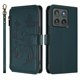 thumbnail image 2 of Funda Cartera Mariposa para [Motorola Edge 2026] con Soporte y Cremallera Verde oscuro, 2 of 6