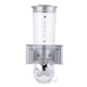 thumbnail image 5 of Cubo dispensador, multiusos, práctico, contenedor de almacenamiento de cocina sellado para montar en la pared para frijoles, bocadillos, nueces, azúca Plata, 5 of 5
