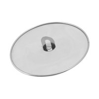 Magideal - Cubierta De La Sartén Pantalla De Salpicaduras Protector De Aceite Tapa De La Sartén Anti Calor Utensilios De Cocina Utensilios De Cocina De , Los 25Cm