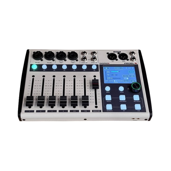 Mezclador Digital Proel DIGIPAD 8