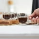 thumbnail image 3 of Set 4 Tazas expresso vidrio Coquinaria, 3 of 7