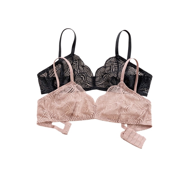 Pack x 2 bralettes desestructurados y ligeros 91181X2