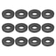 thumbnail image 1 of Uxcell 12 piezas 1/2" Arandela plana negra para tornillo M12, arandelas de metal de acero 12mm ID 30mm OD 6mm l para industrial, tornillos pernos, 1 of 6