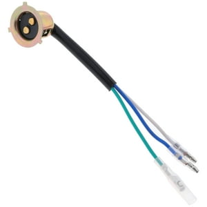 Genérico - Portalámparas Para Faro Delantero De Motocicleta, 2 Pines, Para Honda Cg125