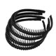 thumbnail image 1 of Ofertas Únicas 4 Piezas Diadema De Peine De Dientes Color Sólido Peine De Dientes Aro Para El Cabello Para Mujeres Accesorios Para El Cabello 4 Piezas Negro, 1 of 7