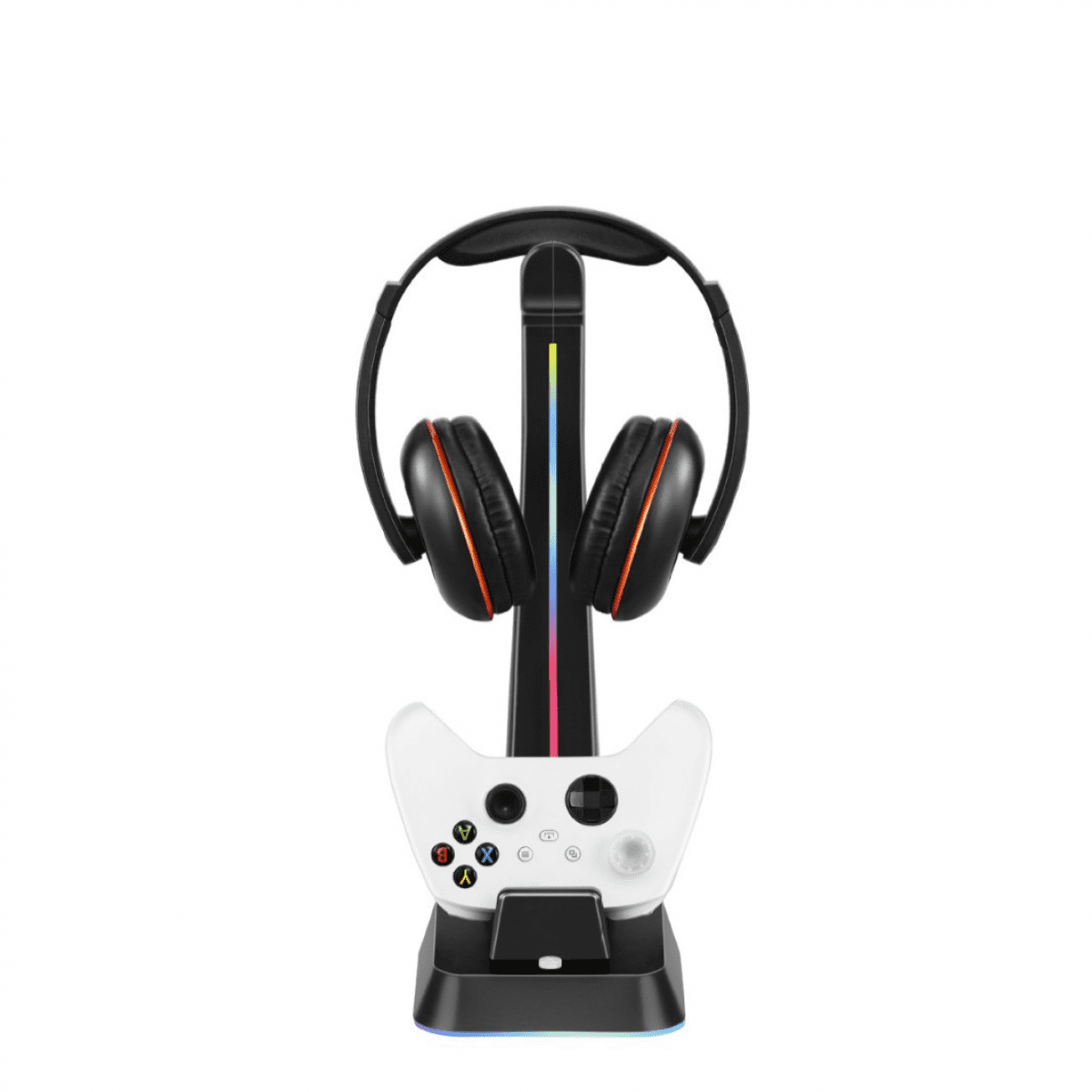 Genérico - Base De Carga Para Mandos De Juegos Multiplataforma Con Modos De Iluminación Led, 2 Puertos Usb, Sistema De Carga Inteligente Compatible Con Mandos Ps5/ps4/xbox/switch Pro-para Xbox