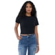 thumbnail image 1 of Polera Mujer Crop M/C Esencial Negro Corona, 1 of 5