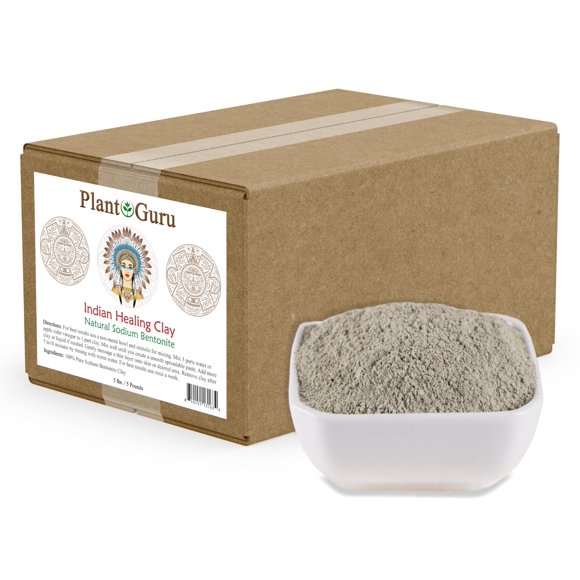 Mascarilla de Arcilla Plant Guru 2,3 kg Curación Natural India