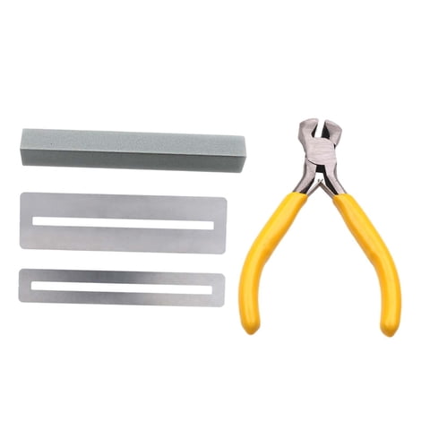 Magideal - Alicates Para Alambre De Traste De Guitarra, Extractor De Traste, Herramienta De Corte De Extremos De Alambre De Traste, Alicates Para Otros Instrumen Guardias Planas