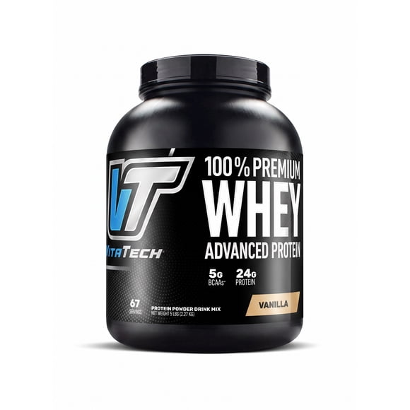 100% Premium Whey Advance Protein Vainilla Cake