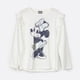 thumbnail image 3 of Polera Manga Larga Niña Vuelos Minnie Blanco Disney, 3 of 6