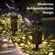 thumbnail image 2 of 6pcs Solar Outdoor Lighting Solar Decorative Path Lights Garden Lawn Lights Outdoor Waterproof Solar LED Landscape Garden Lighting, 2 of 2