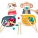 thumbnail image 4 of Kids Feeding Game Monkey And Cat, Preschool Education Toys And Clip Beads Game Early Education Wooden Toys For ToddlerSimulation Feeding Game, Teach Kids How To Use Tool And Take Care Family With Lov, 4 of 4