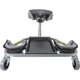 thumbnail image 2 of Creeper para arrodillarse y sentarse Racatac con ruedas de 3" y asiento ajustable, 2 of 7