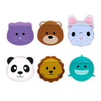 Utensilio Para Alimentación Pack De 6 Bolsas Reutilizables Para Snacks Multicolor  Melii