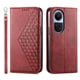 thumbnail image 2 of Funda Flip FOXDOCK para OPPO Reno 10 5G , Estilo Billetera con Diseño Rombo, Correa de Mano y Soporte, Uso Diario, 2 of 6